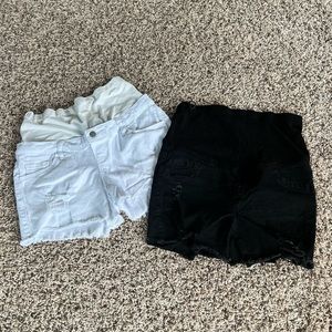 SHEIN maternity shorts bundle
